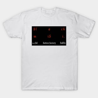 Black Midi Live at the Button Factory Dublin T-Shirt